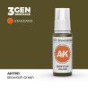 Brownish Green Verde Amarronado 3Gen 18ml AK11151 AK Interactive