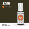 US Dark Green Verde Oscuro EE.UU. 3Gen AK11157 AK Interactive