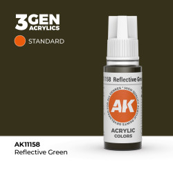 Reflective Green Verde Reflectante 3Gen 18ml AK11158 AK Interactive