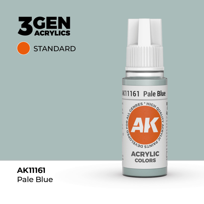 Pale Blue Azul Pálido 3Gen 18ml AK11161 AK Interactive