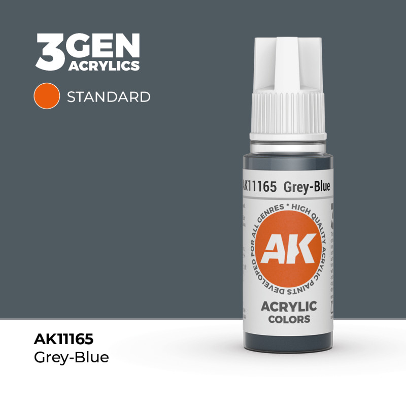 Grey-Blue Gris Azulado 3Gen 18ml AK11165 AK Interactive
