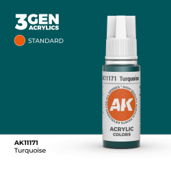 Turquoise Turquesa 3Gen 18ml AK11171 AK Interactive