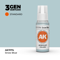 Snow Blue Azul Nieve 3Gen 18ml AK11174 AK Interactive