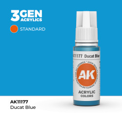 Ducat Blue Azul 3Gen 18ml AK11177 AK Interactive