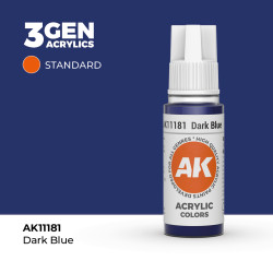 Dark Blue Azul Oscuro 3Gen 18ml AK11181 AK Interactive