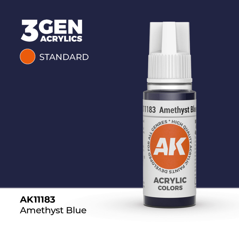 Amethyst Blue Azul Amatista 3Gen 18ml AK11183 AK Interactive