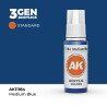 Medium Blue Azul Medio 3Gen 18ml AK11184 AK Interactive