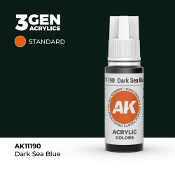 Dark Sea Blue Azul Mar Oscuro 3Gen 18ml AK11190 AK Interactive