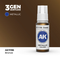 Bronze Bronce Metálico 3Gen 18ml AK11196 AK Interactive