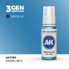 Metallic Blue Azul Metálico 3Gen 18ml AK11199 AK Interactive