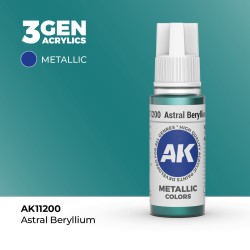 Astral Beryllium Berilio Astral 3Gen 18ml AK11200 AK Interactive
